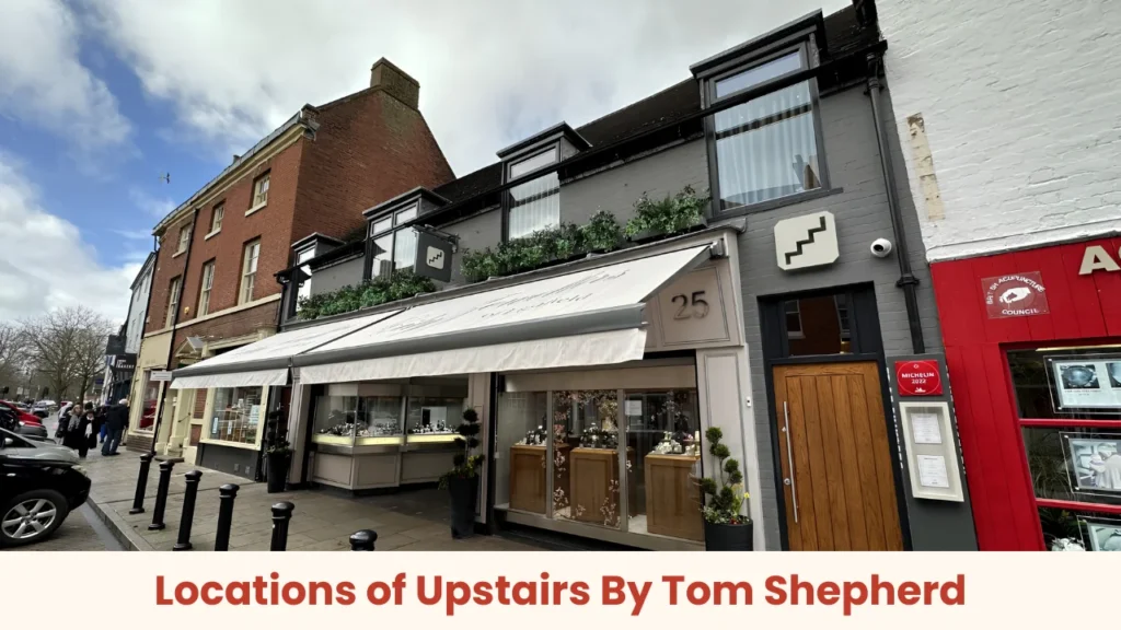 Locations of Upstairs By Tom Shepherd