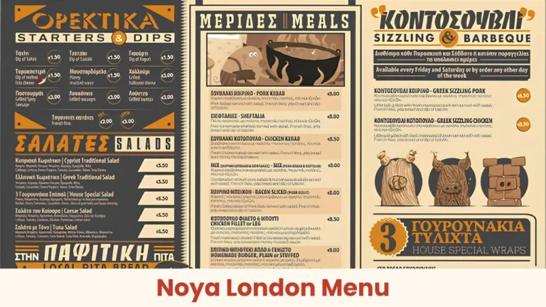 Three Little Pigs Falkirk Menu