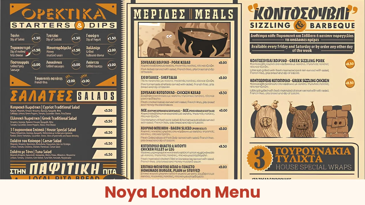 Three Little Pigs Falkirk Menu