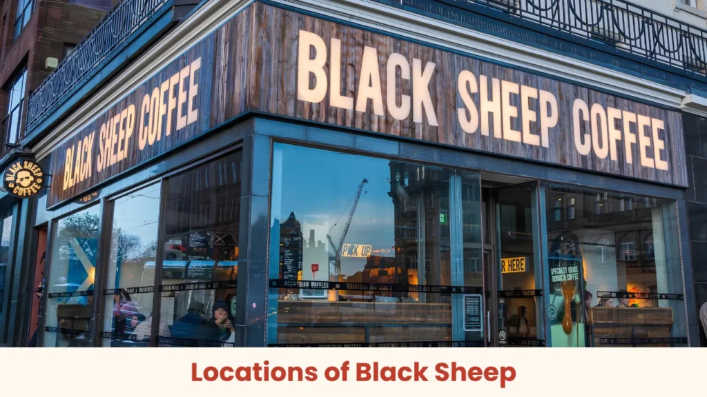 Locations of Black Sheep