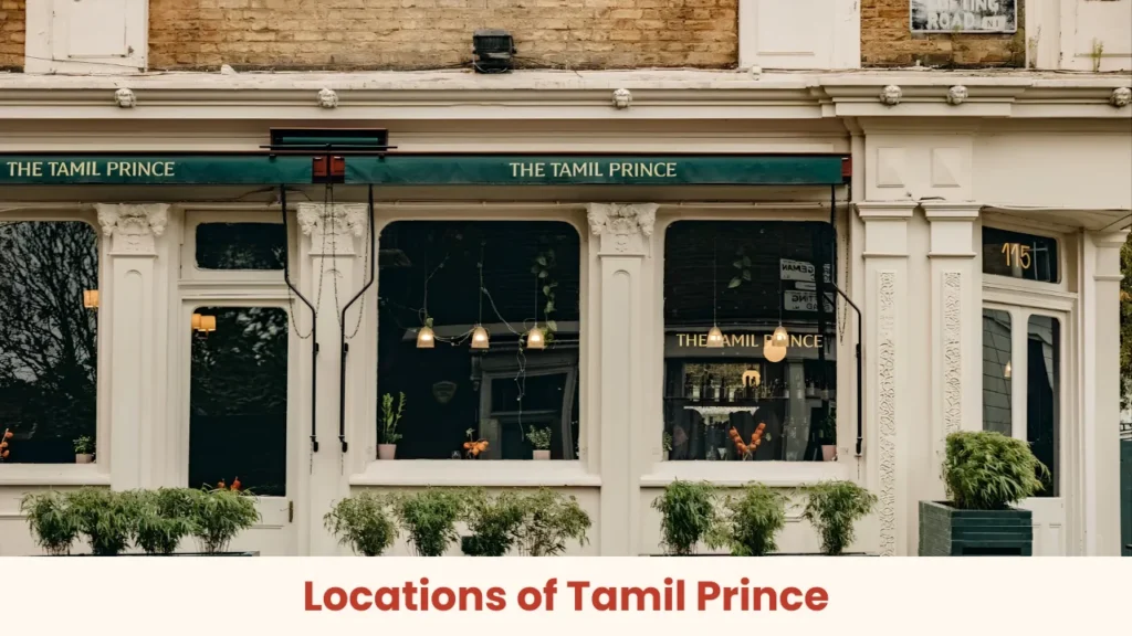 Locations of Tamil Prince