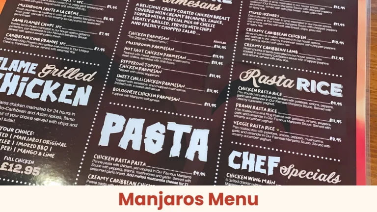 Manjaros Menu
