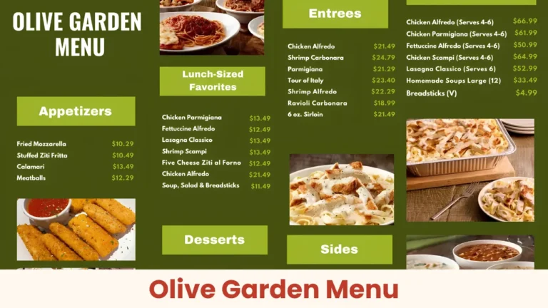 Olive Garden Menu
