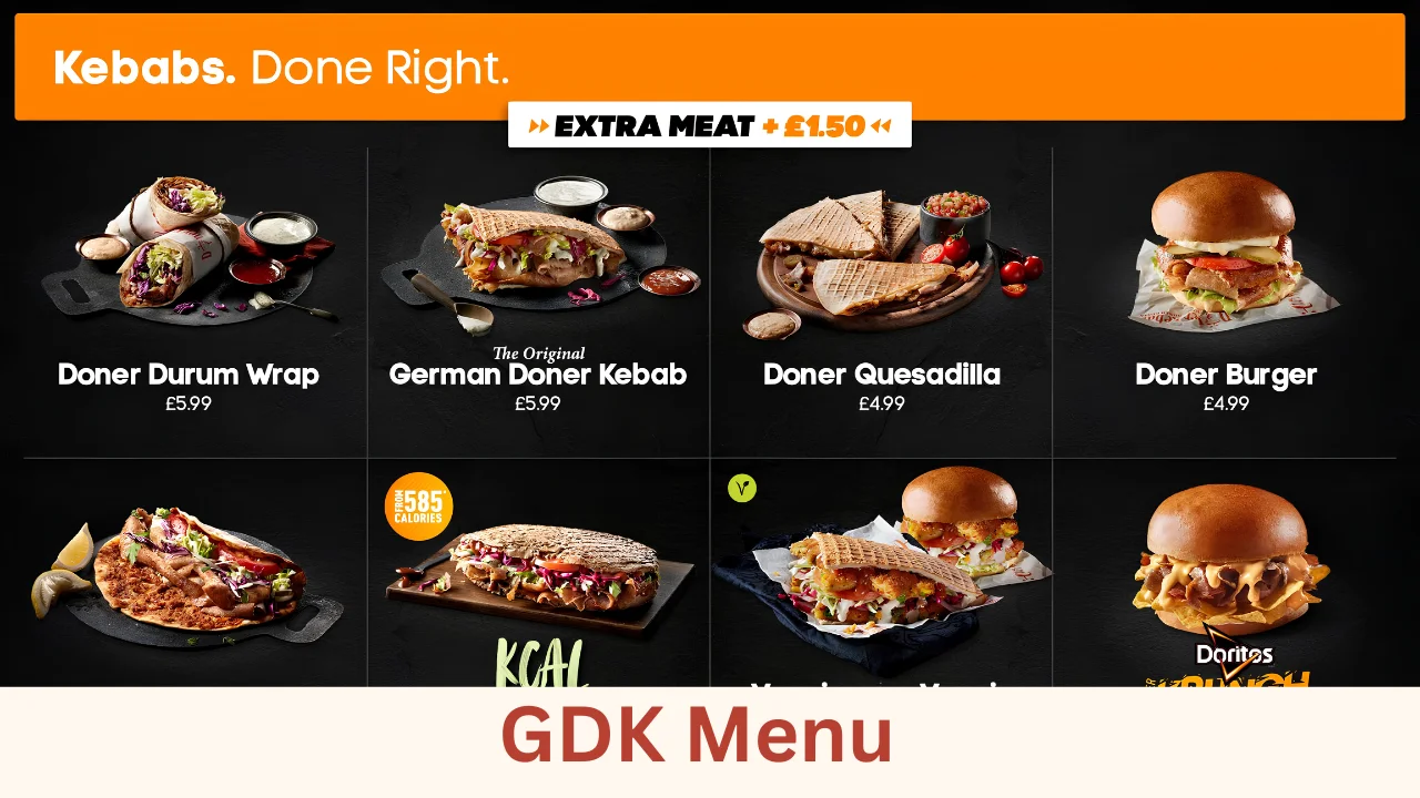 GDK Menu