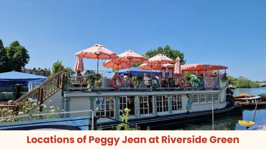 Locations of Peggy Jean at Riverside Green