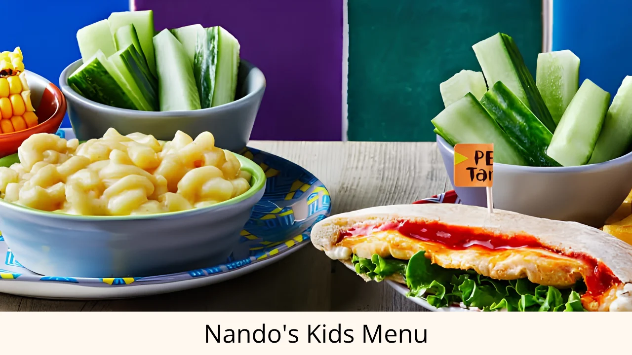 Nando Kids Menu