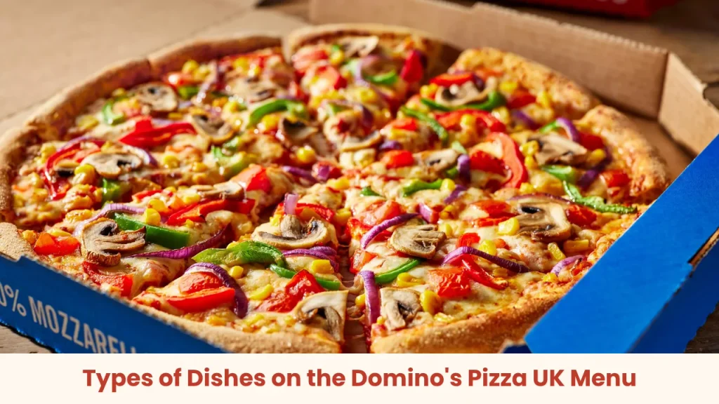 Types of Dishes on the Domino's Pizza UK Menu